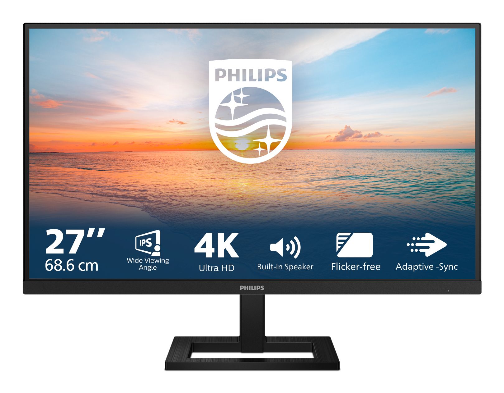 Philips 27E1N1800AE 27" 4K IPS Monitor - HDR, HDMI, DisplayPort