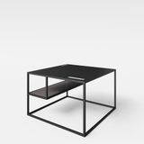 phoenix group AG Tafel, hout, zwart, 70 x 70 cm
