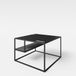 phoenix group AG Tafel, hout, zwart, 70 x 70 cm