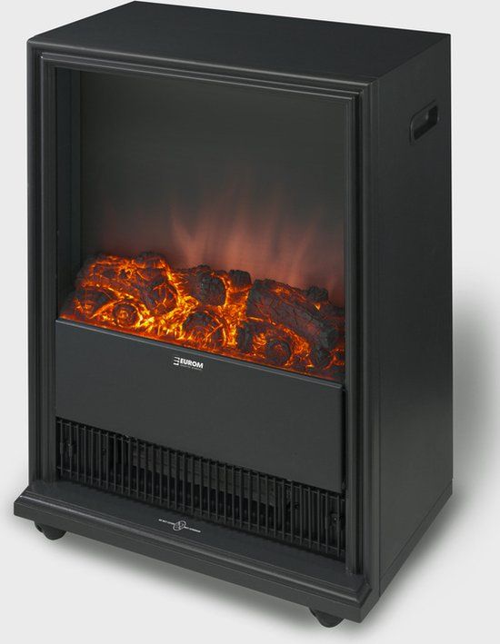 Eurom Barcelona Quartz Electric Space Heater - 2000W - Black