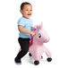 Radio Flyer Shimmer The Magical Touch Eenhoorn met interactieve lichten en geluiden, roze speelgoed om te verplaatsen, van 1 tot 3 jaar