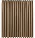 vidaXL Rideau occultant avec crochets 290x245 cm taupe
