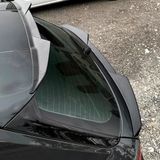 AutoStyle Onderste achterspoiler compatibel met Audi A4 (B9) Avant Facelift 2019-2024 (ABS Glanzend zwart)