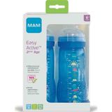 Mam Biberon Easy Active Garçon Débit 2x330ml