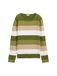 TOM TAILOR Damestrui, 38579 - Big Green Knit Stripe, S