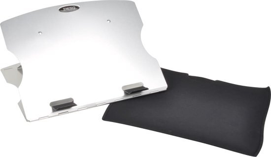 DESQ laptopstandaard met beschermhoes voor laptops tot 17 inch