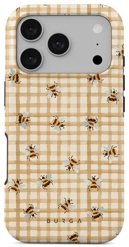 Burga Tough Backcover geschikt voor MagSafe geschikt voor iPhone 17 Pro Max - Honeycomb