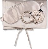 AILORIA TRAVEL SET HAIR Zak, Slaapmasker, Scrunchie S & Scrunchie M beige