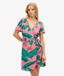 Superdry Mini-wikkeljurk met print
