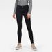 G-Star 3301 High Skinny Wmn Dames Jeans Pitch Black W34