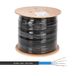 VulTech SC13802-305 spoel Lan Cat 5e UTP 305 meter 24AWG voor buiten dubbele mantel PE+LSZH CPR/PASS Ethernet netwerkkabel hogesnelheidsapparatuur 1 Gbps UV/waterbestendige coating
