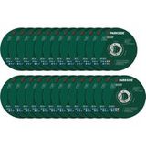 PARKSIDE® Disques à tronçonner les métaux ou Écrou de serrage rapide pour meuleuse d'angle (set de disques à tronçonner 25 pcs.)
