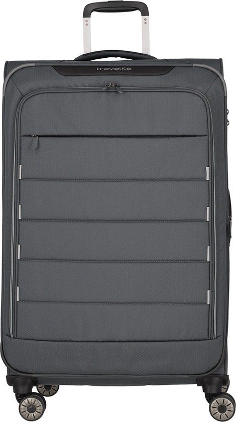Travelite Skaii 4 Wheel Trolley L Expandable anthracite