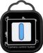 iPhone 16-serie Bouton pour commande de caméra, étui transparent avec fermeture magnétique, bleu