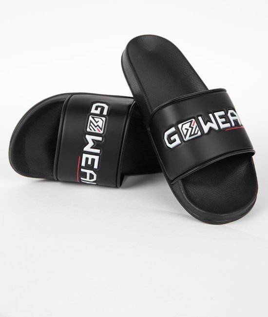 Gorilla Wear Gwear Badslippers - Slides - Zwart - Maat 36