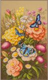 Lanarte Borduurpakket - Mystieke Vlindertuin - 26 x 39cm