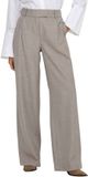 ONLY ONLLINDA HW STR MEL PANTS TLR NOOS Dames Broeken - Fungi Melange
