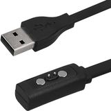 kwmobile USB-oplaadkabel geschikt voor Pebble 2SE / 2+ / Time / Time Steel / Time Round - Kabel voor smartwatch - zwart