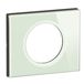 Legrand CP2001 Veiligheidsplaatje voor Stopcontacten Wit Glas Glanzend IP20