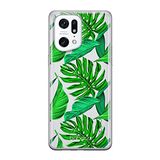 ERT GROUP mobiel telefoonhoesje voor Oppo FIND X5 PRO Babaco patroon Plants 006