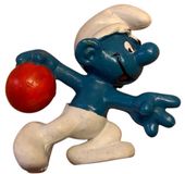 Schleich smurf - Bowlend - De smurfen - 5,5 cm