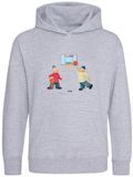 Hingly Hooded sweater Buurman & Buurman Grijs Basketbal XXL