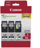 Canon 5224B017 Ink Cartridge - Black, Cyan, Magenta, Yellow - 2 Pack - Original