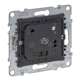 LEGRAND, SEANO elektronische kamerthermostaat, inzet, wisselcontact, schakelstroom: 8 A cos phi = 1, 2 A cos phi = 0,6, schroefklemmen, 765051