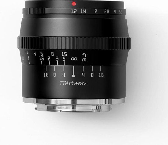 TT Artisan 50mm F1.2 APS-C Lens for Leica L / Sigma Cameras - Black