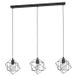 EGLO Straiton Lampe suspendue - Noir - E27 - 110 cm