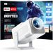 OEM Mini-projector, Full HD 1080P, draagbaar, met Wi-Fi, Bluetooth, en 180° draaibaar