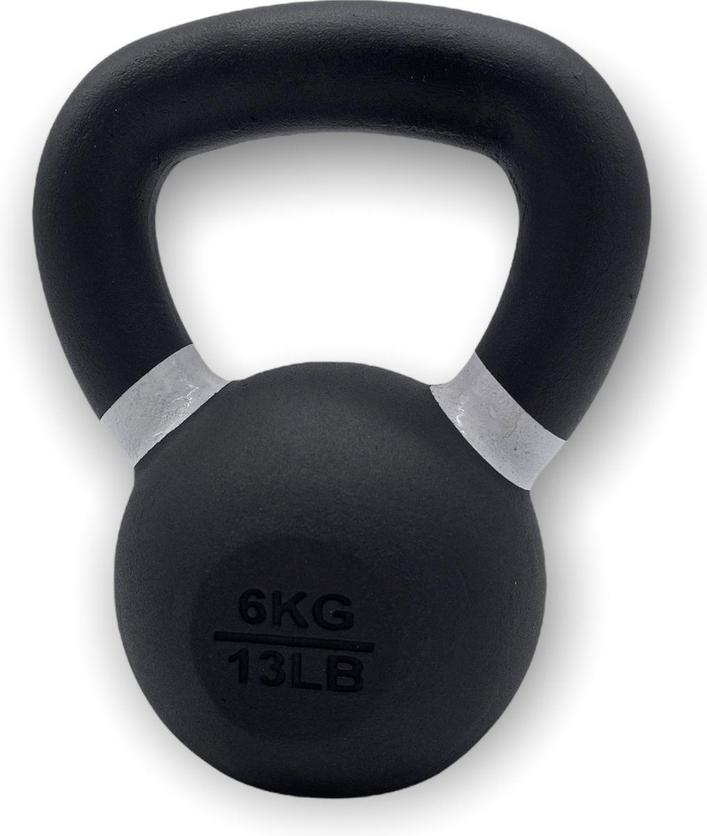 Padisport Kettlebell 6 kg - Cast Iron - Fitness - Weight