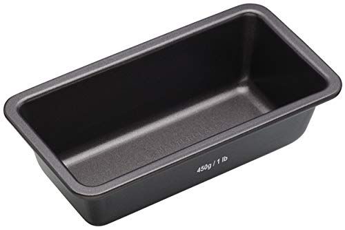 Masterclass Anti-aanbak broodvorm roestvrij staal, 1 lb, grijs, 18 x 9 cm