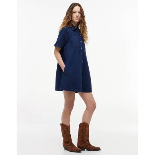 Tommy Jeans western suède cowboylaarzen - cognac