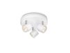 Philips Spot LED Plafond-/Mural - 3x LED - Blanc - Dimmable