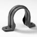 Dyka Zadels PVC gris 32mm