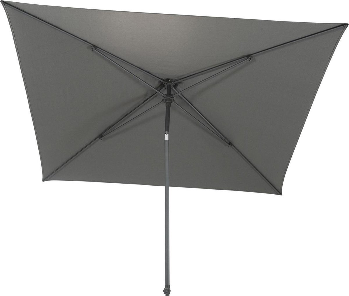 4 Seasons Outdoor 4-Seasons stokparasol Azzurro 250 x 250 cm - Charcoal