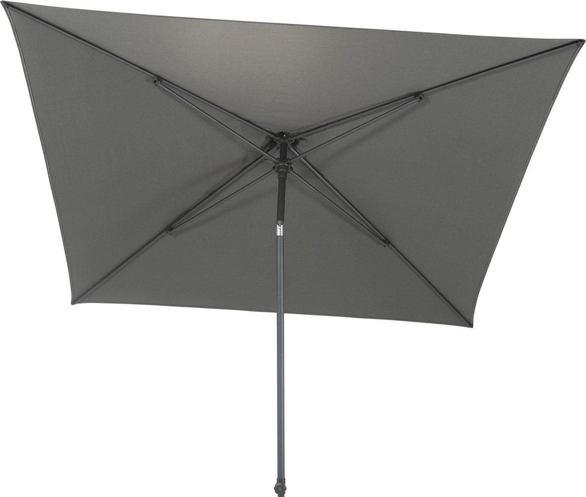 4 Seasons Outdoor 4-Seasons stokparasol Azzurro 250 x 250 cm - Charcoal - Grijs