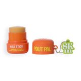 Revolution Skincare Pout Pal Kiss Stick, Hydraterende Lippenbalsem met Sheaboter, Squalaan & Vitamine E, Vegan & Niet op Dieren Getest, Mango, 9g