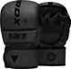 RDX Sports F6 Kara MMA Bokshandschoenen Kunstleer Zwart S/M