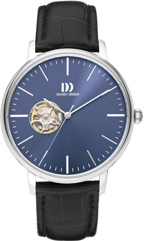 Danish Design IQ22Q1160 horloge heren - zwart - edelstaal