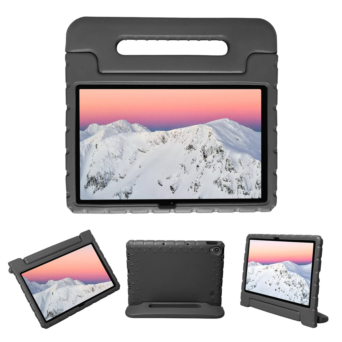 imoshion Kidsproof Backcover met handvat Samsung Galaxy Tab A8 (2021) tablethoes - Zwart