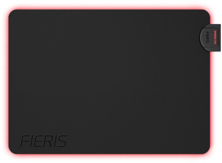 SPEEDLINK FIERIS Illuminated Gaming Mousepad - Black/Red