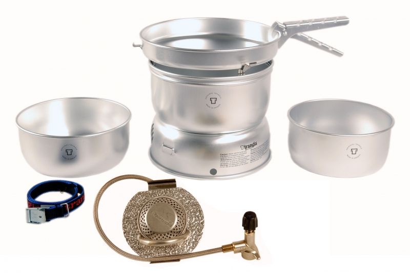 Trangia Kookpit 25-1 Ultralight Aluminium met Gasbrander unisex zilver