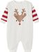 Vertbaudet Kerstset pyjama rendier + sokken voor baby's
