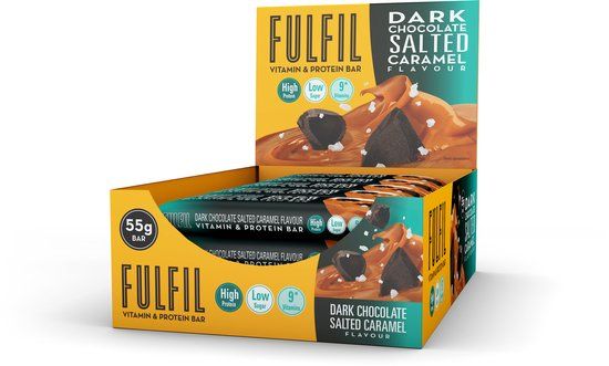 Fulfil Nutrition - Vitamine & Proteïne Repen - Dark Chocolate & Salted Caramel - 15 stuks