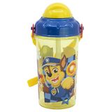 Stor Paw Patrol Boy RESCUE PUPSS Herbruikbare fles met rietje, 465 ml