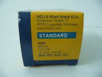 Hella H6W halogeenlamp 12 volt