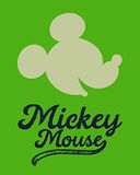 Disney Komar Disney muurschildering Mickey Mouse Green Head 40x50cm