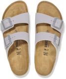 Birkenstock Arizona, Birko Flor Slippers - Vrouwen - Grijs